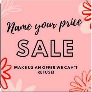 Reasonable offers will be accepted!!